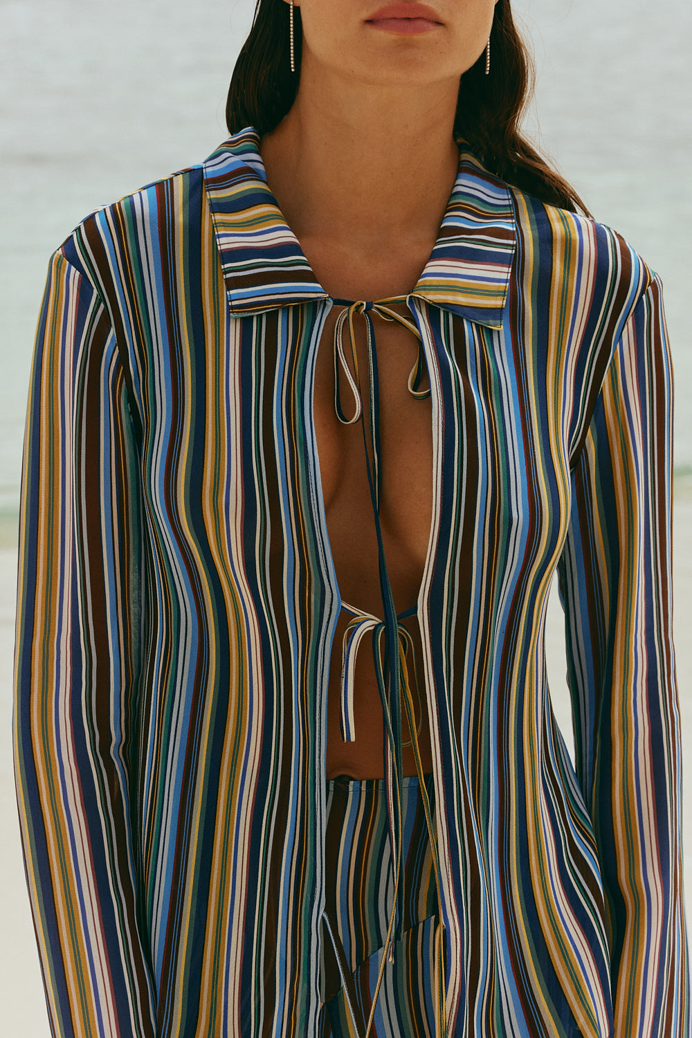 Axel Sheer Top Stripe
