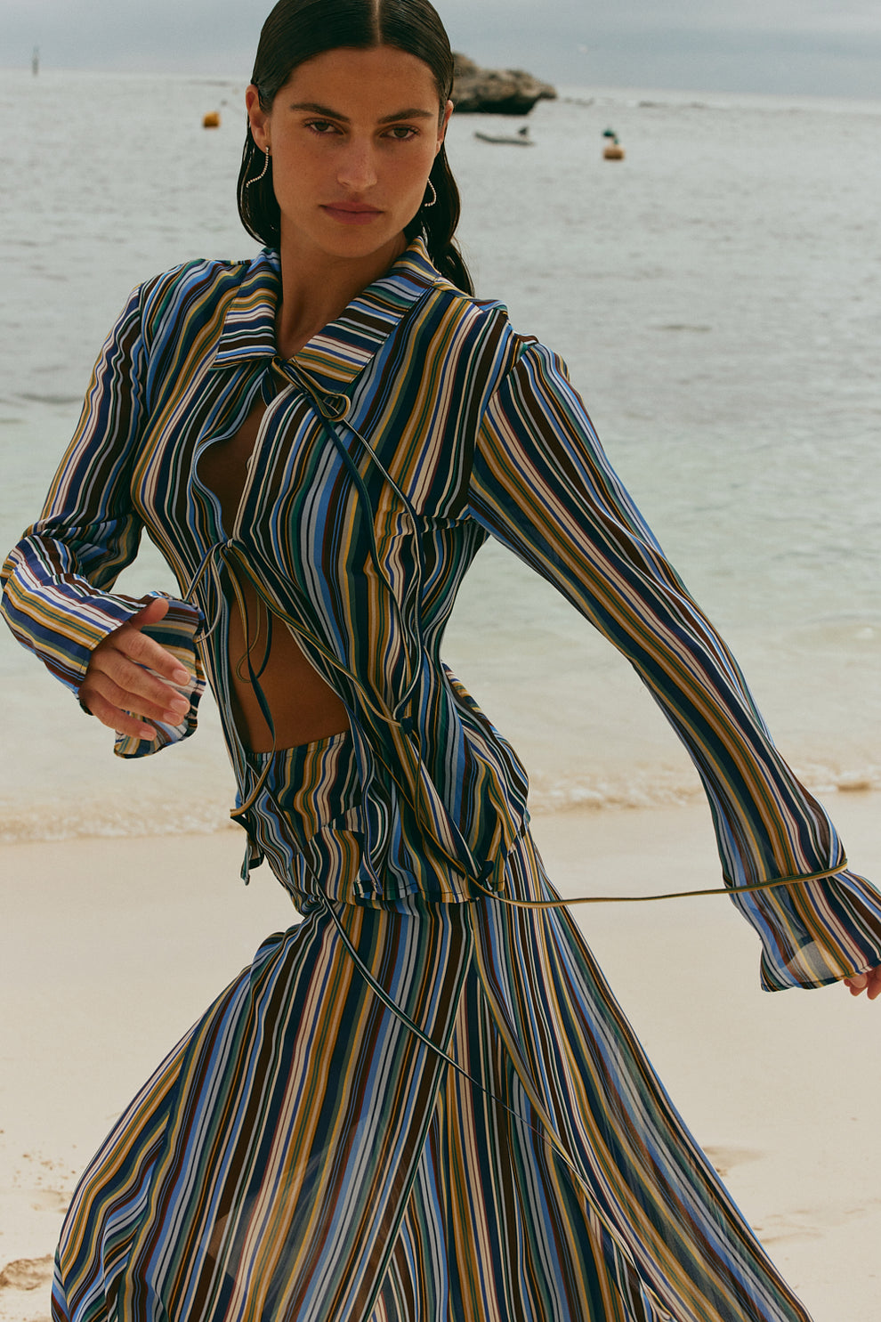 Axel Sheer Top Stripe - size:Sophia:AU 8 / US 4