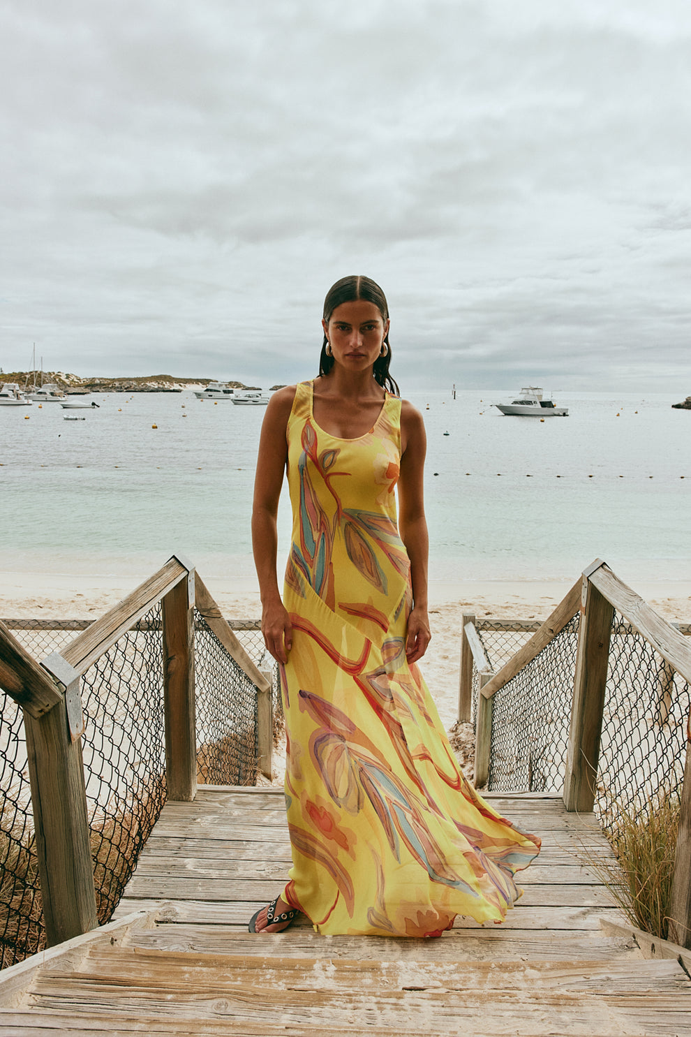 Alora Sheer Maxi Dress Anais - size:Sophia:AU 8 / US 4