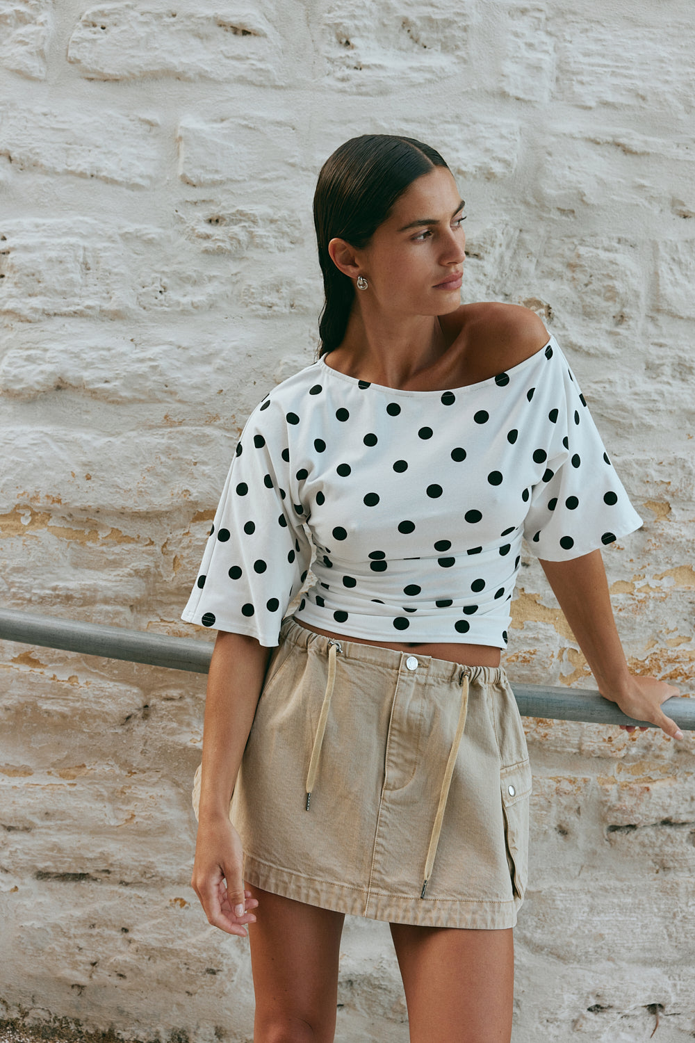 Tessa Top Polka Dot - size:Sophia:AU 8 / US 4