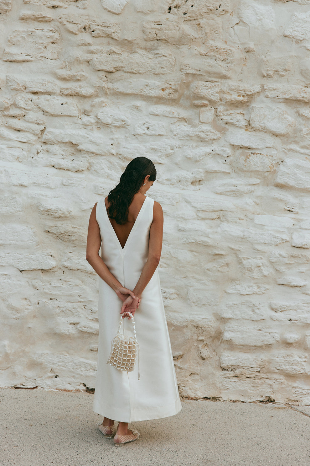 Fairfax Maxi Dress Cream - size:Sophia:AU 8 / US 4