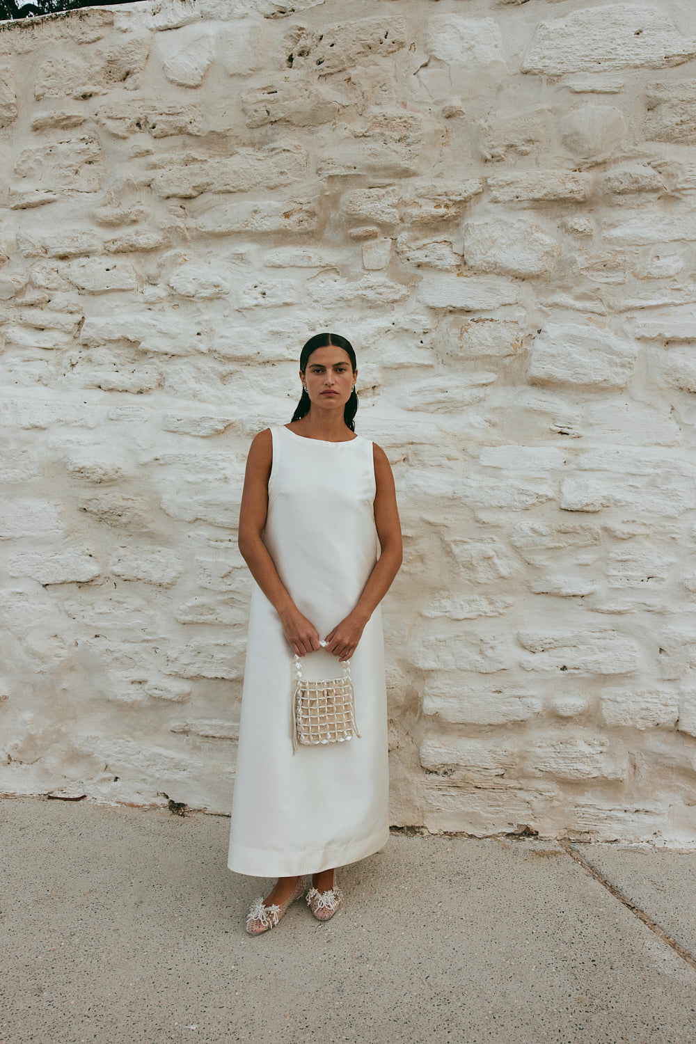Fairfax Maxi Dress Cream 