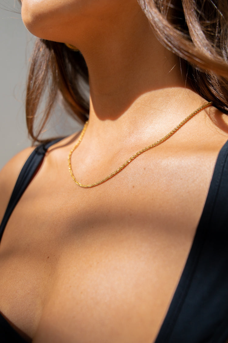 Spectra Necklace // Gold