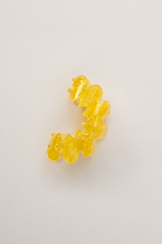 Havana Nights Hair Clip // Yellow