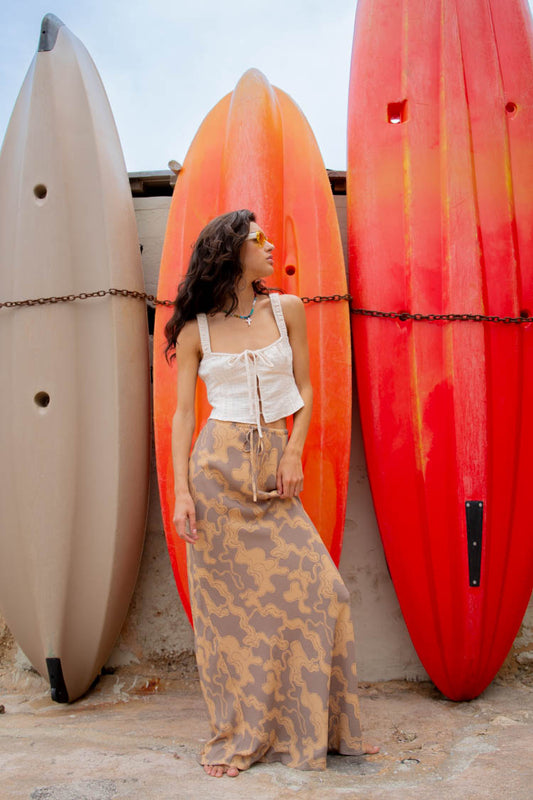 VRG GRL Bound By Love Top // Natural