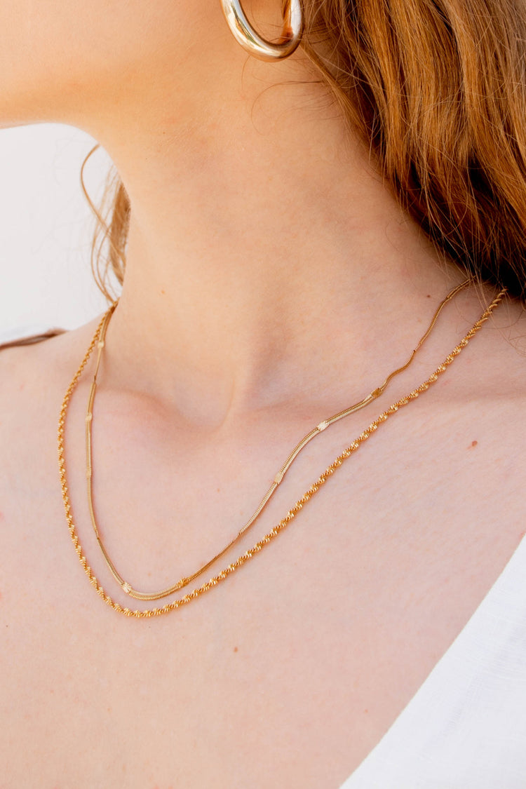 Future You Necklace // Gold