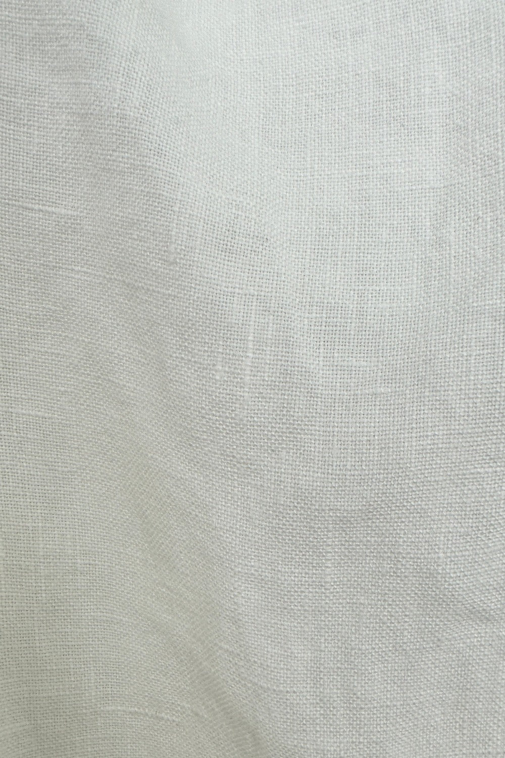 Sonny Linen Midi Wrap Dress White