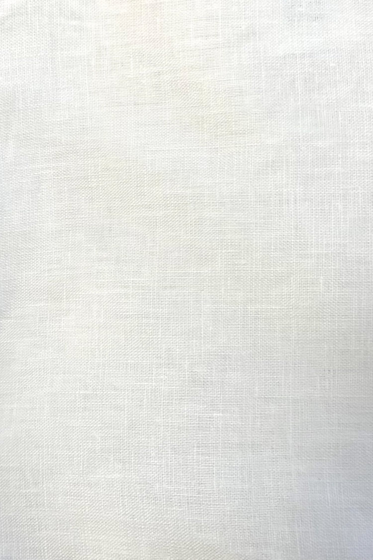 VRG GRL Slow Living Linen Top // White