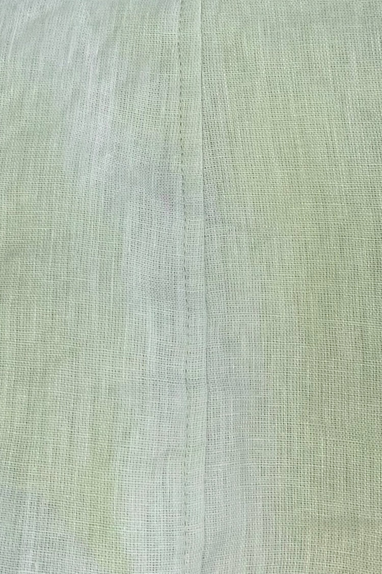 VRG GRL Bettina Linen Mini Dress // Lime