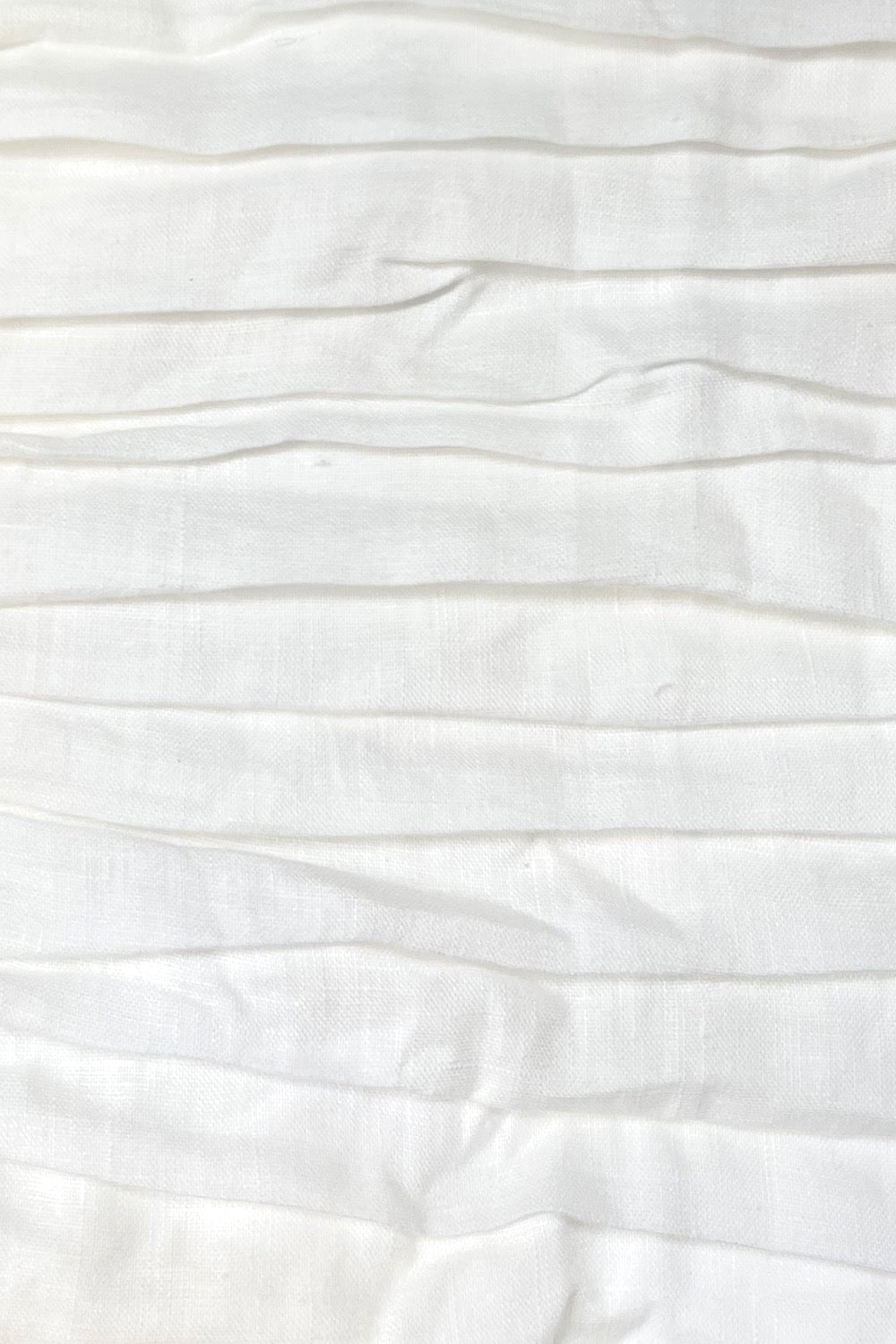 Romance Linen Corset Top White