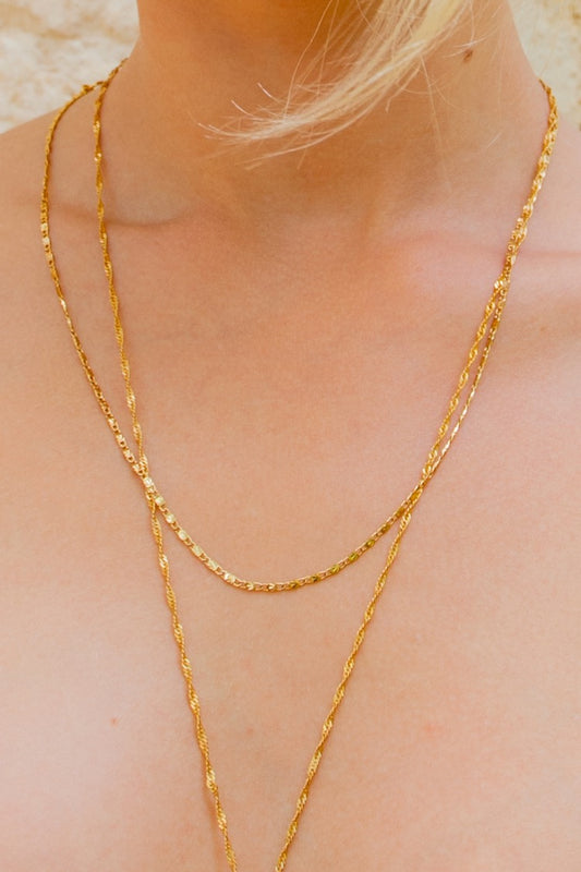 By Your Side Necklace // Gold