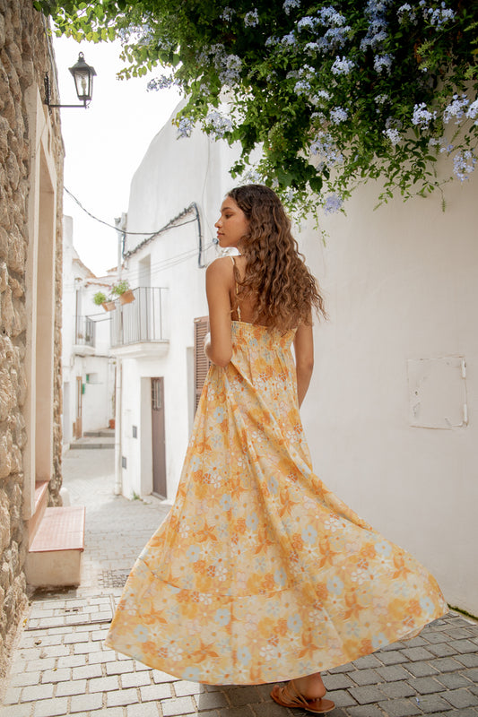 VRG GRL Behati Maxi Dress // Apricot