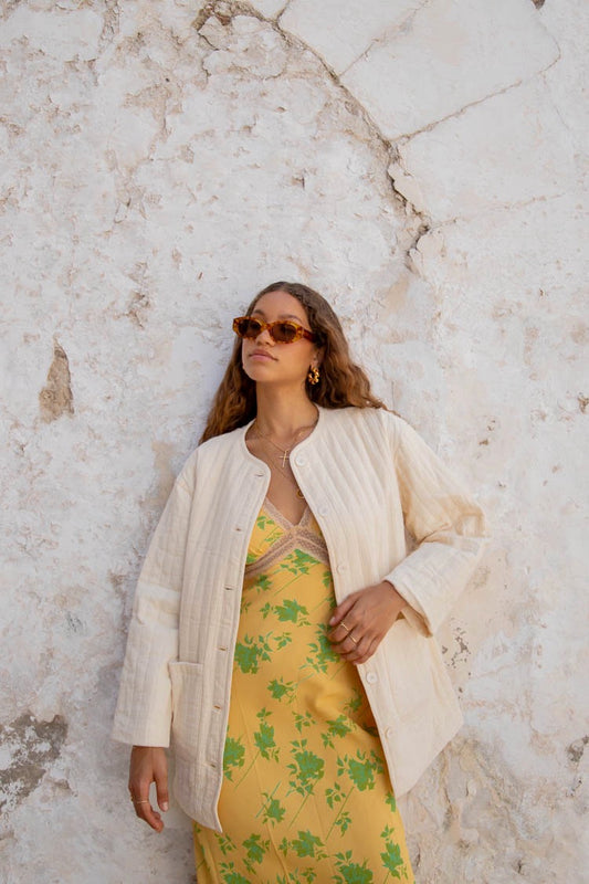 VRG GRL Next In Play Jacket // Cream