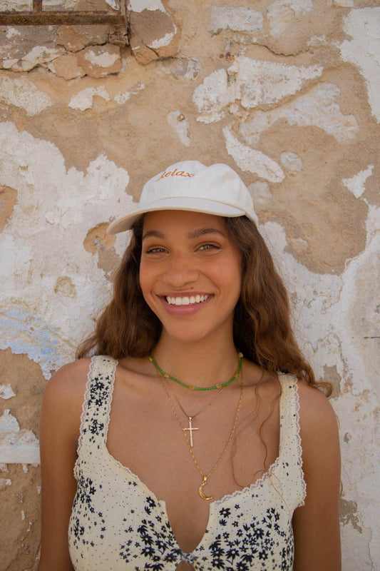 VRG GRL Relax Cap // Cream