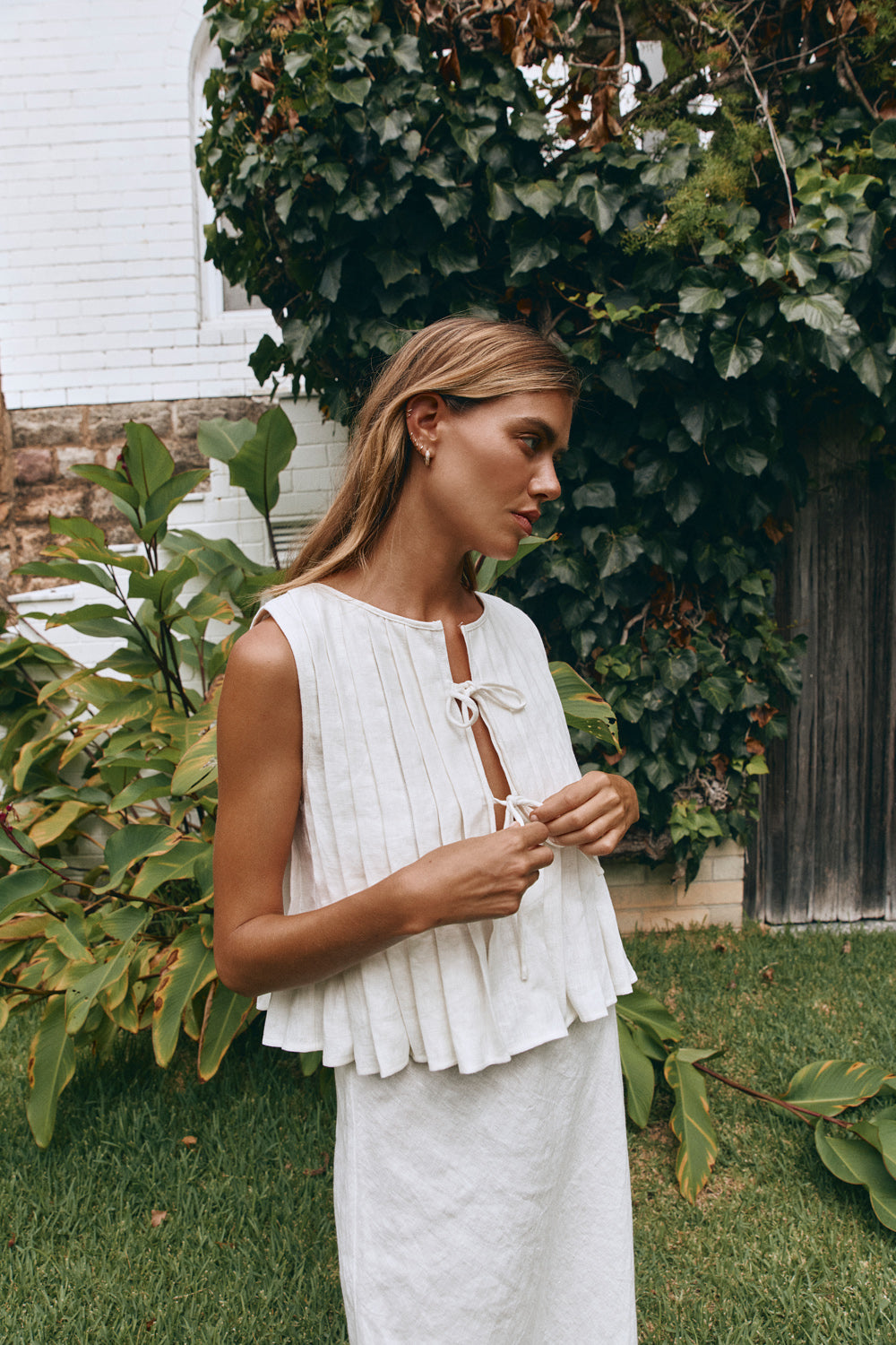 Nerina Top - White