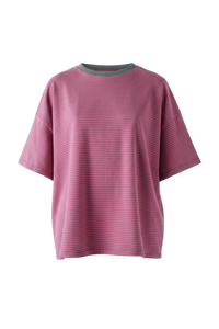 Willow Tee Pink Stripe
