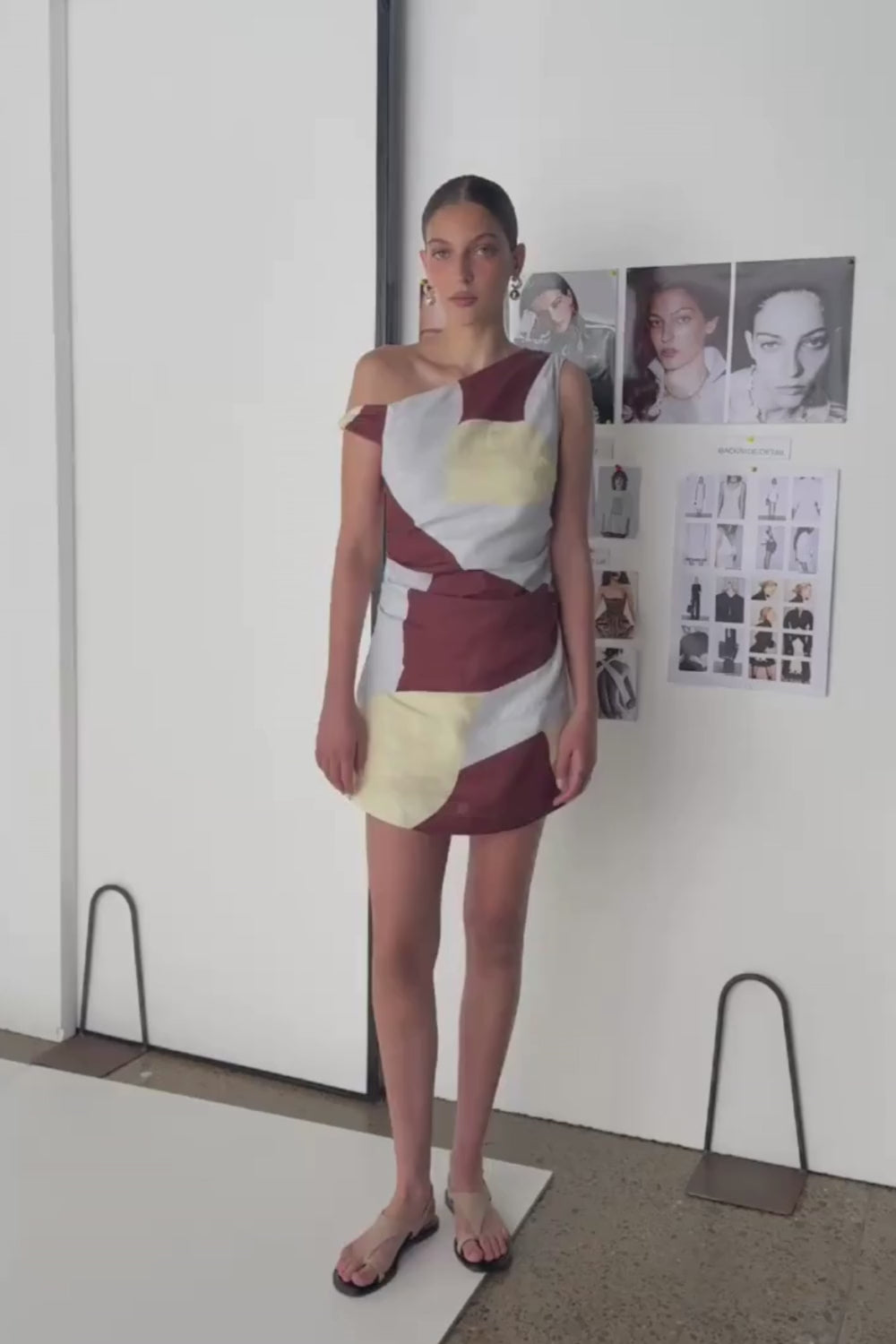 Milly Linen Mini Dress Muna