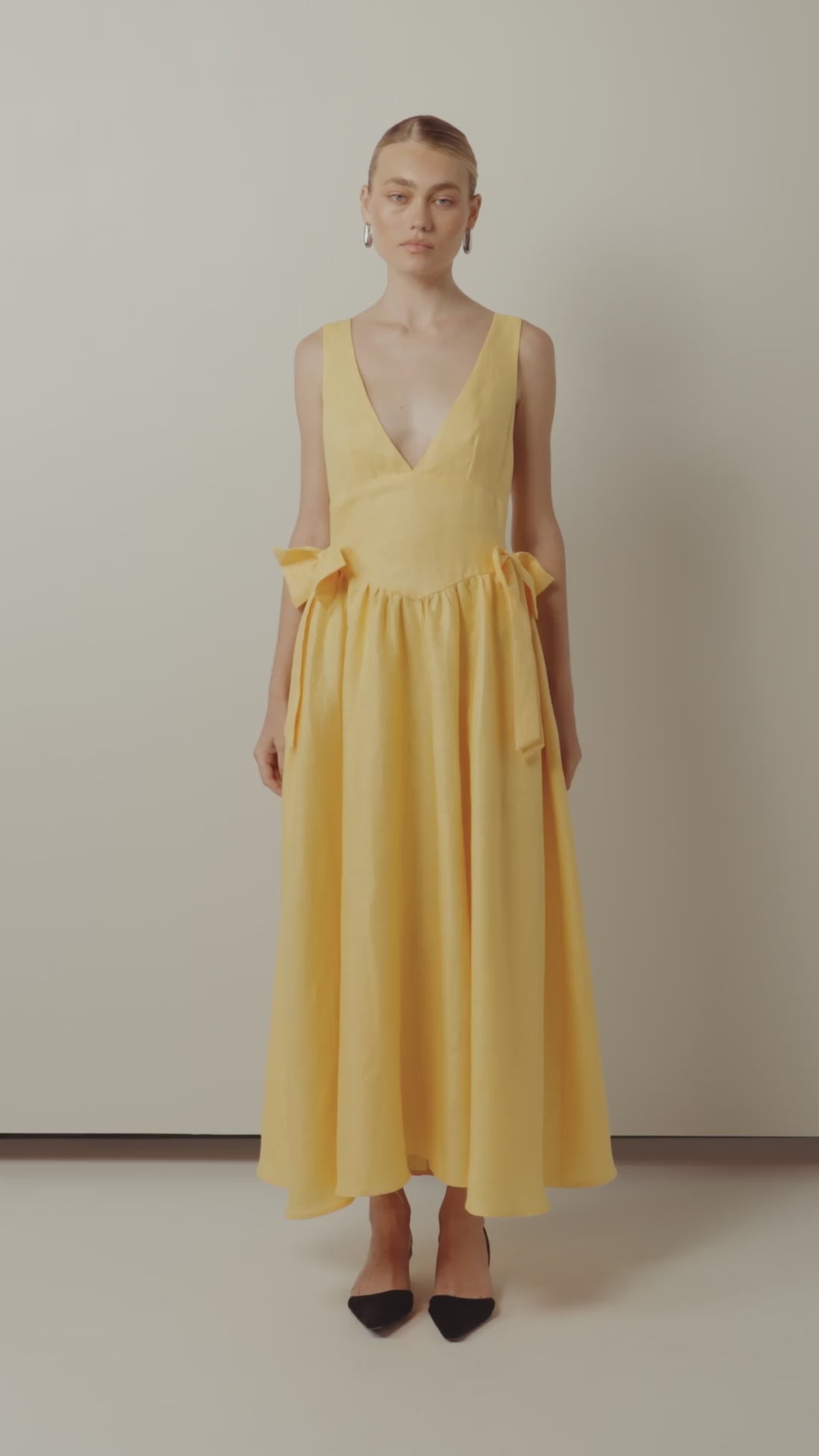 Knit Daphne Long Dress - Evergreen