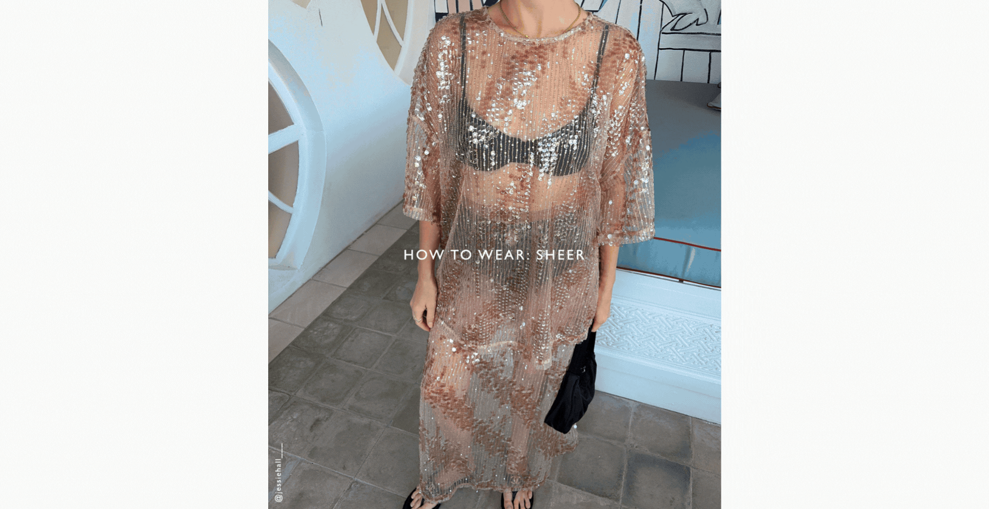 sheer dress gifs Classic Sheer Fashion Trends