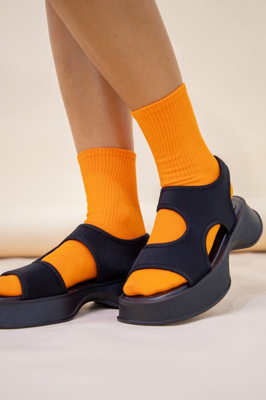 Bella Socks // Orange